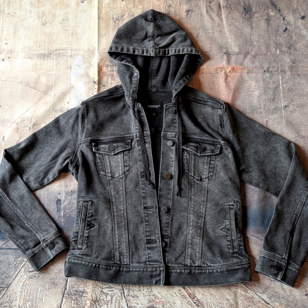 LIVERPOOL Classic Trucker Jean Jacket